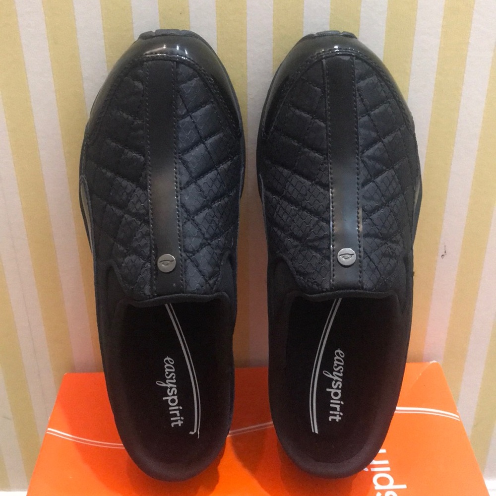 Easyspirit Women’s Black Slip-On Shoes Size 8
